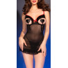 Chilirose Nuisette Ouverte Elina Noir